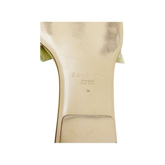 RARE ACNE STUDIOS Musubi Sandals in Dusty Green - Picture 7 of 7